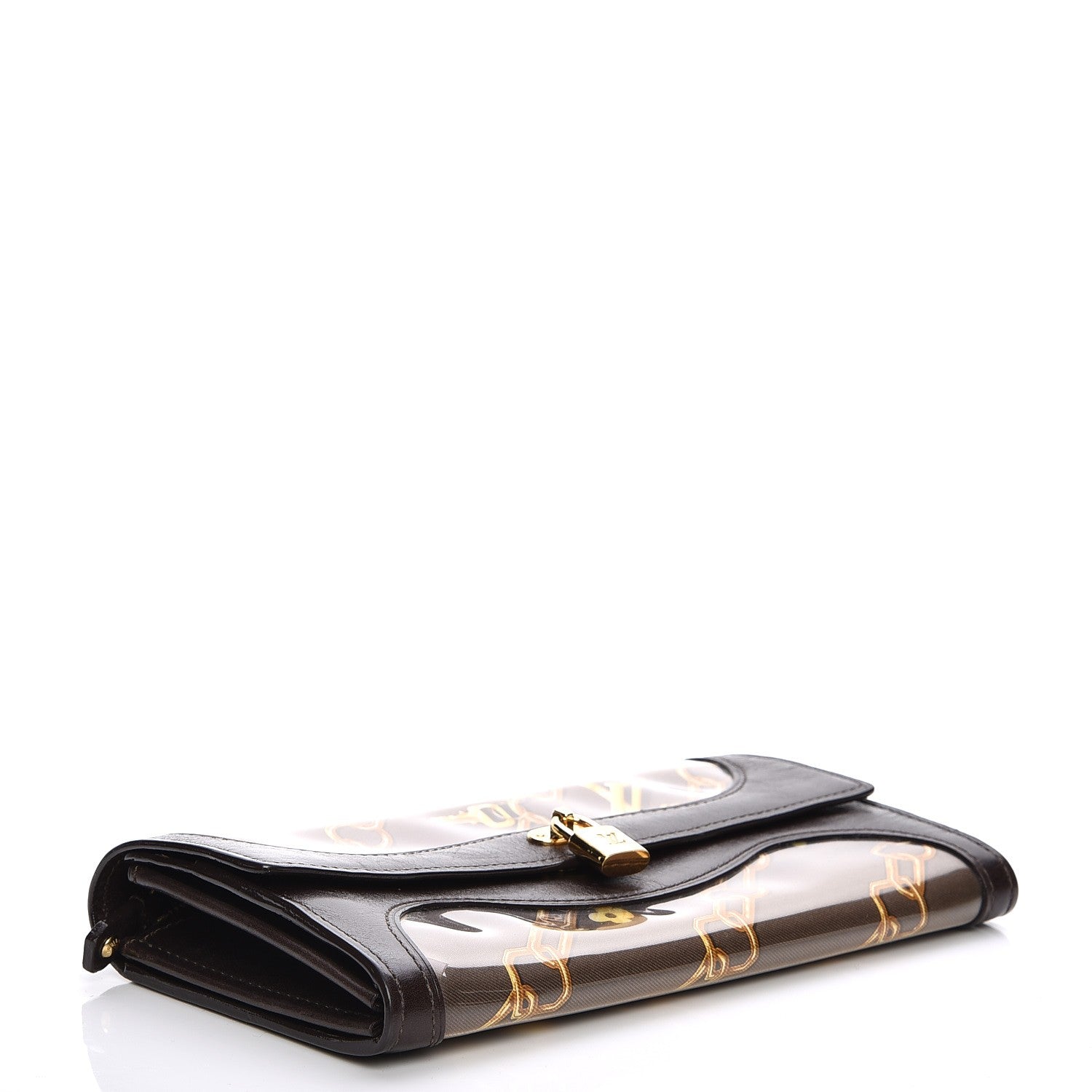 Louis Vuitton Monogram Charms Porte-Monnaie Wallet Brown 4 of 7