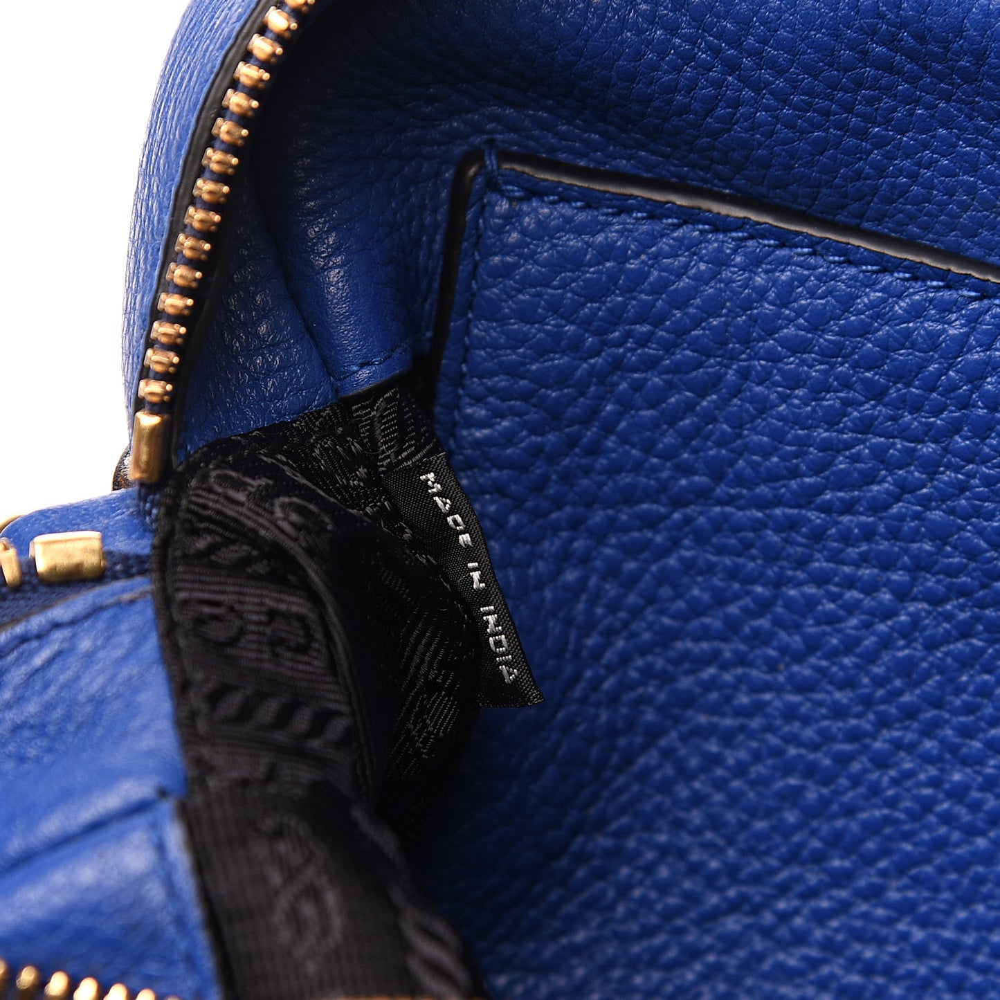 Vitello Phenix Crossbody Bag Royal