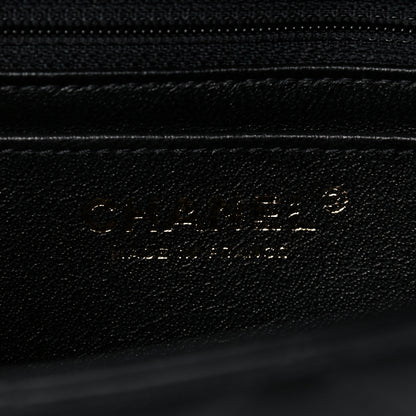 Chanel Lambskin Quilted Studded Mini Rectangular Flap Black 6 of 11
