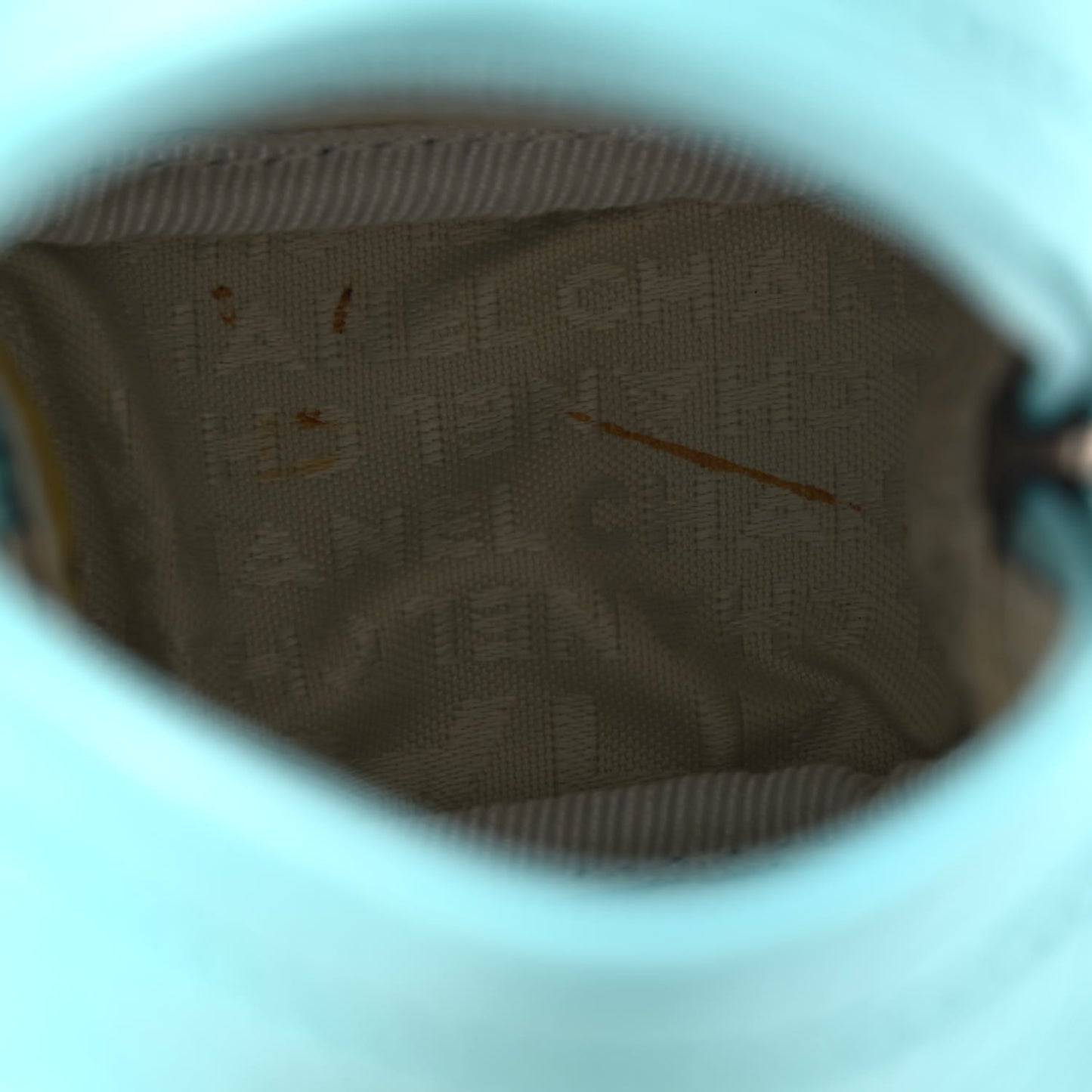 Calfskin CC Coin Purse Turquoise