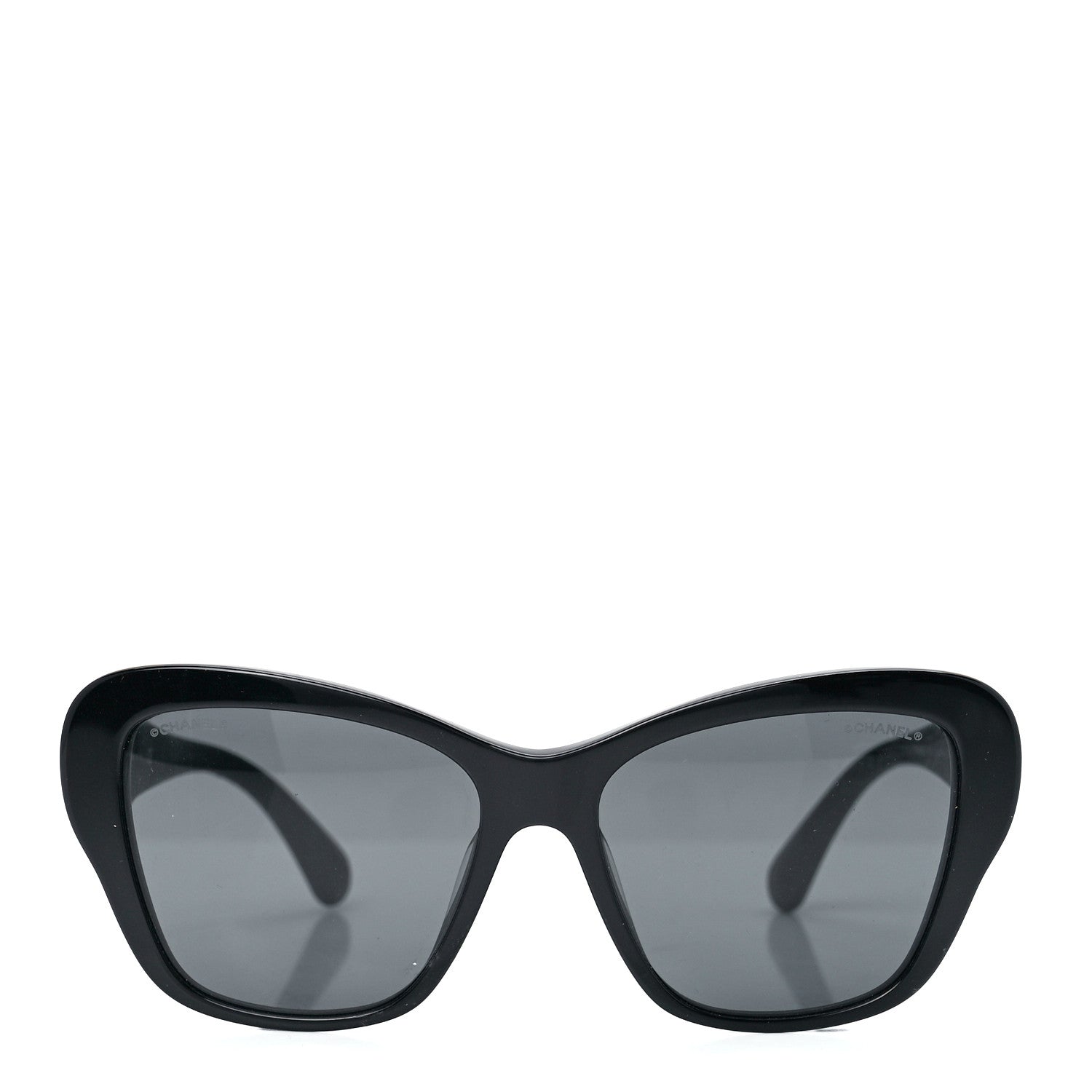 Chanel Acetate Lambskin CC Sunglasses 5457-Q-A Black 2 of 8