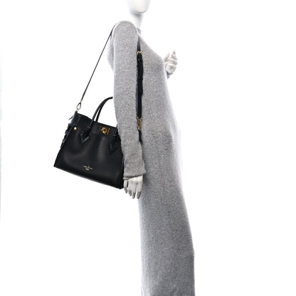 Louis Vuitton Calfskin Monogram Tufting On My Side Black 2 of 9