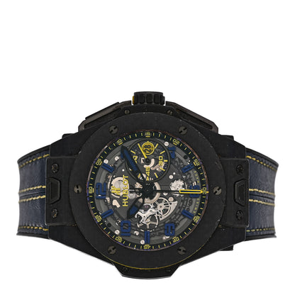 Hublot Carbon Fiber Rubber 45mm Big Bang Ferrari Automatic Watch Black 401.QL.0199.VR.FBR15 2 of 4