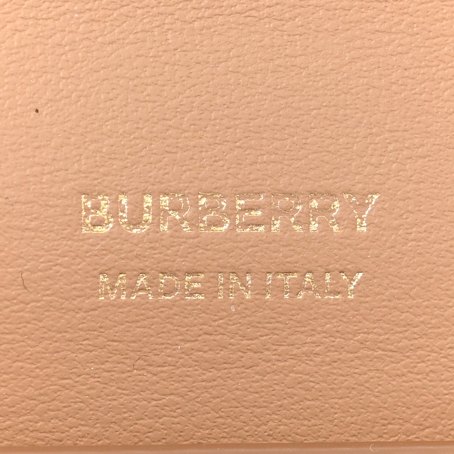 Burberry Lambskin Quilted Lola Wallet Beige 8 of 15