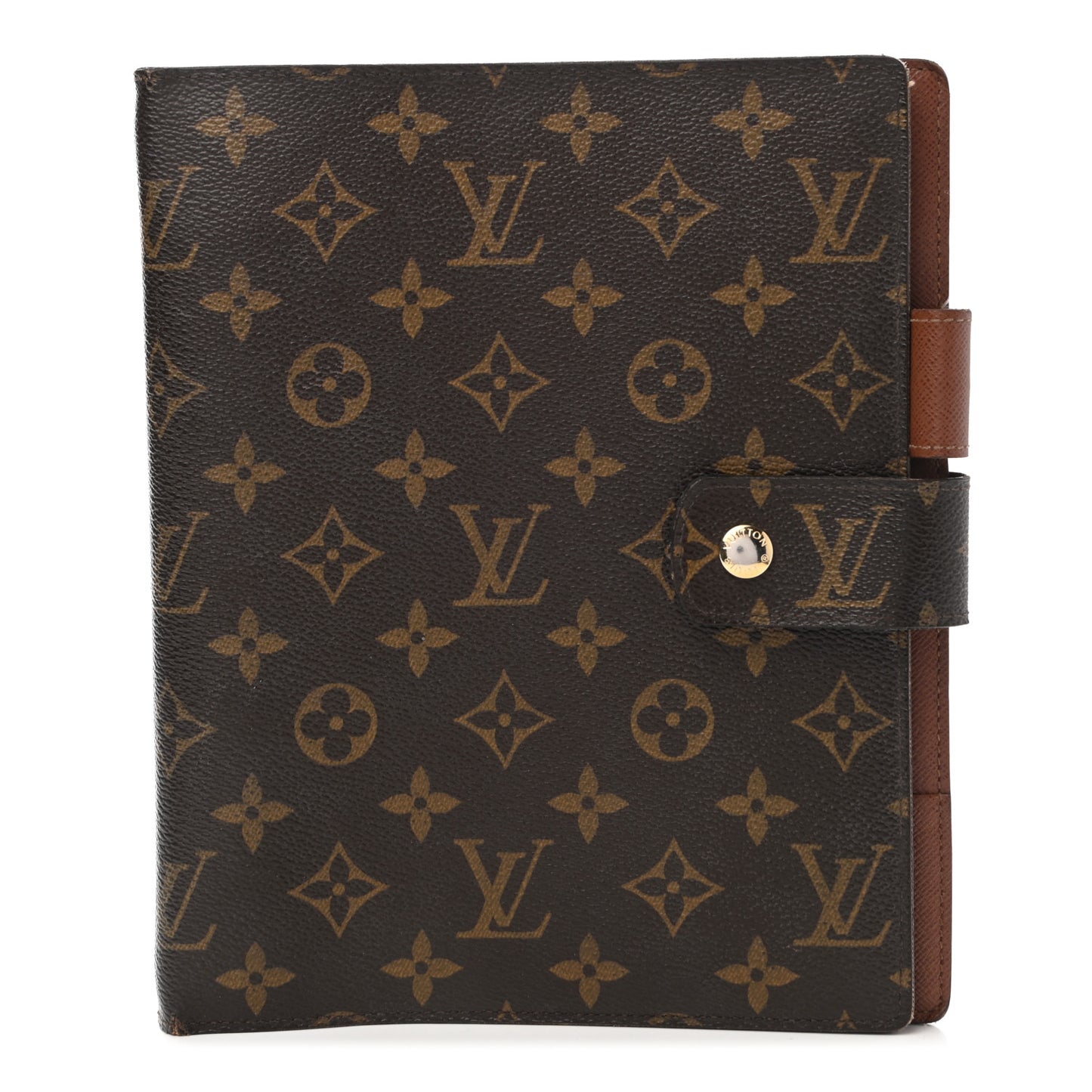 Monogram Large Ring Agenda Cover