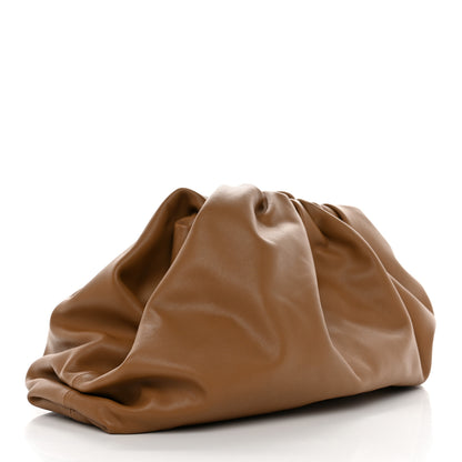Bottega Veneta Smooth Butter Calf The Pouch Oversized Clutch Cammello 3 of 7