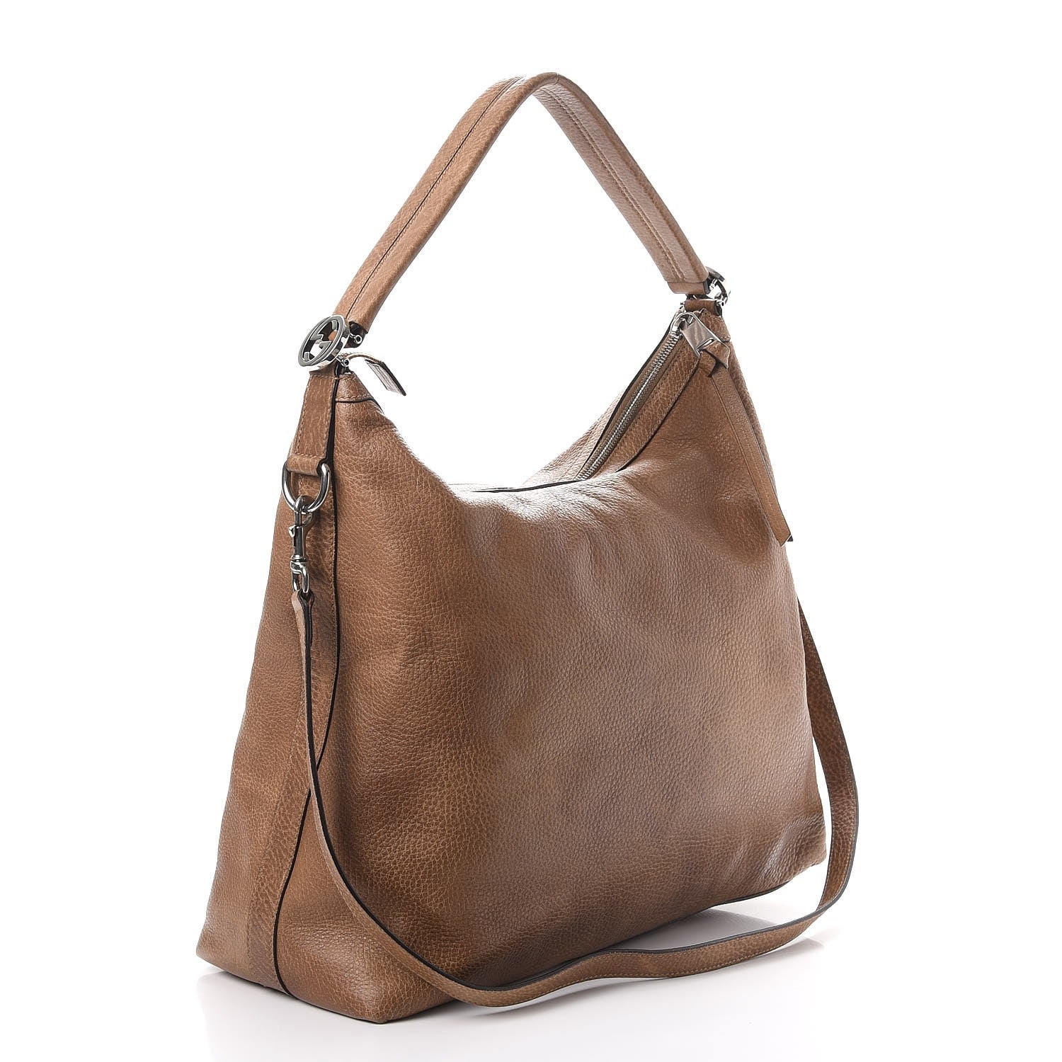 Gucci Grained Calfskin Medium Miss GG Hobo Light Cuir 3 of 15