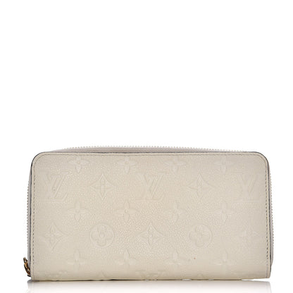 Louis Vuitton Empreinte Zippy Wallet Neige 1 of 8