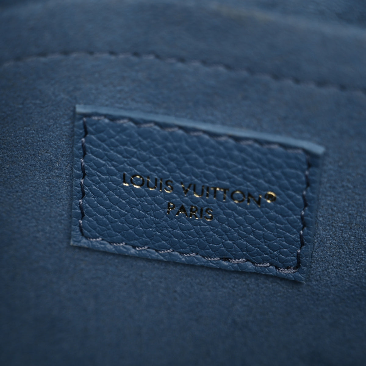 Louis Vuitton Empreinte Monogram Giant Speedy Bandouliere 20 Blue Jean 6 of 10