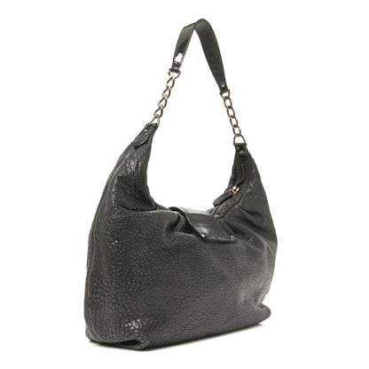Fendi Nappa Patent B Buckle Hobo Black 3 of 11