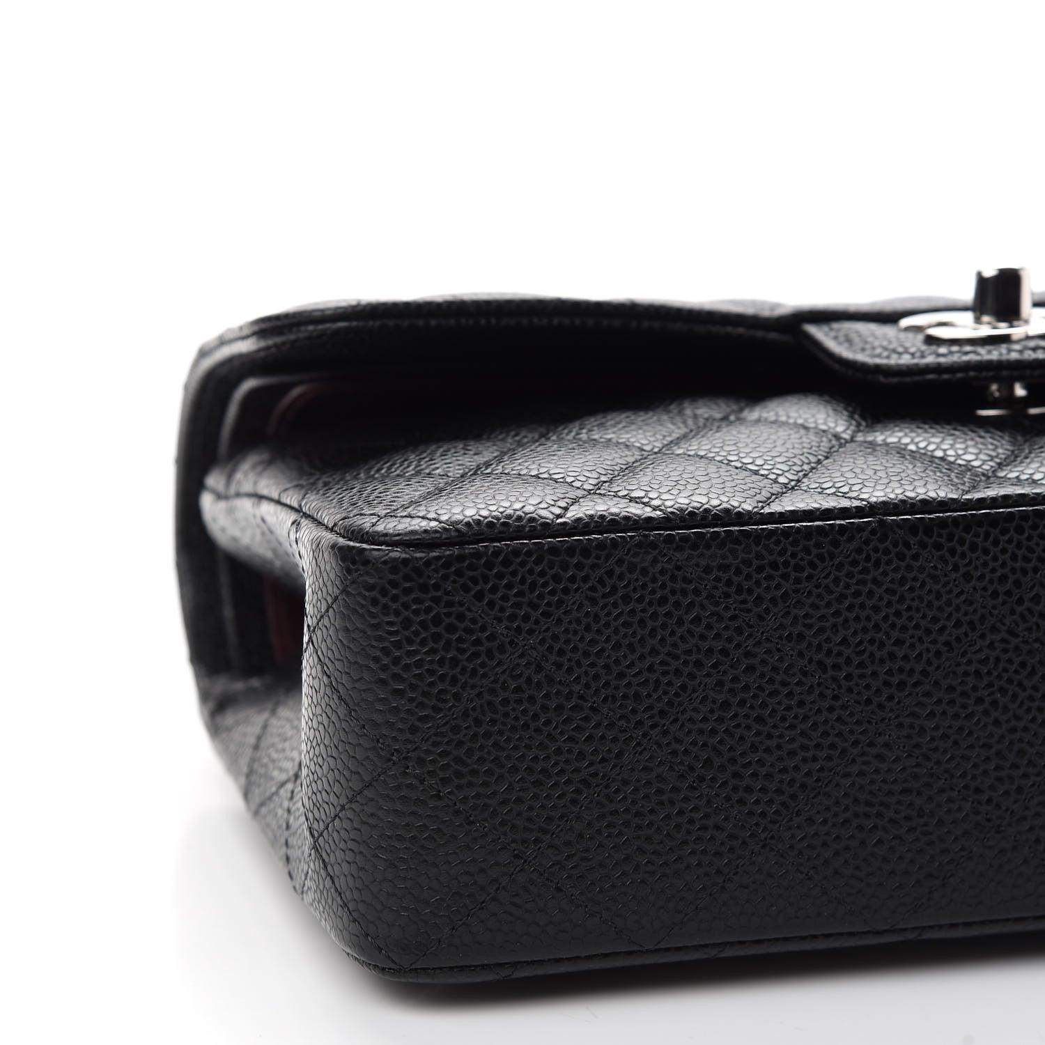 Chanel Caviar Quilted Small Double Flap Black 8 of 9