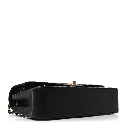 Chanel Lambskin Quilted Medium Rue Cambon Charms Double Flap Black 4 of 10