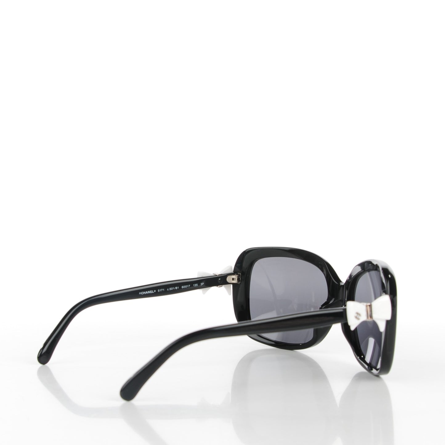 CC Bow Sunglasses 5171 Black White