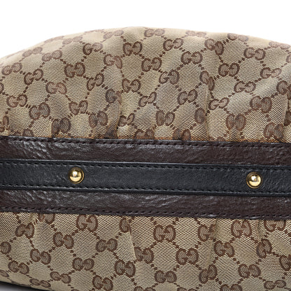Gucci Monogram Medium Interlocking Hobo Dark Brown 9 of 11