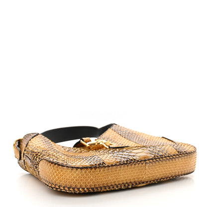 Gucci Snakeskin Small Jackie 1961 Hobo Brown 4 of 13