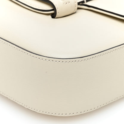 Gucci Azalea Calfskin Web Mini Horsebit 1955 Shoulder Bag Mystic White 10 of 10