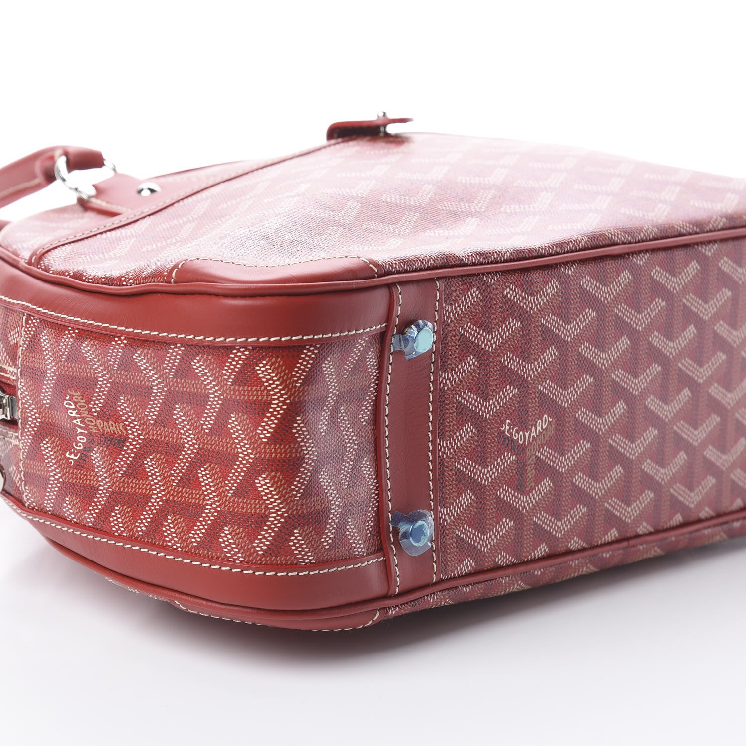 Goyard Saint St. Jeanne MM Red 5 of 8