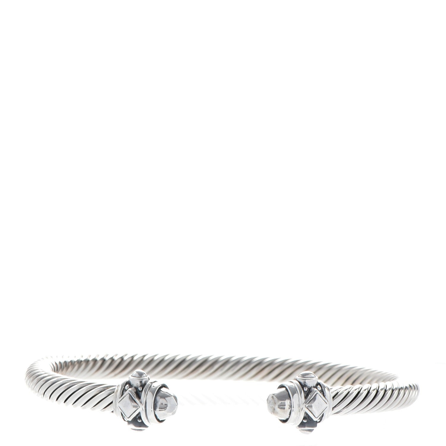 David Yurman Sterling Silver 5mm Renaissance Bracelet 1 of 5
