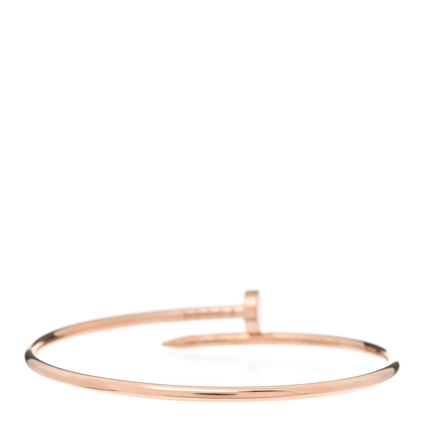 Cartier 18K Pink Gold Small Juste Un Clou Bracelet 16 3 of 5