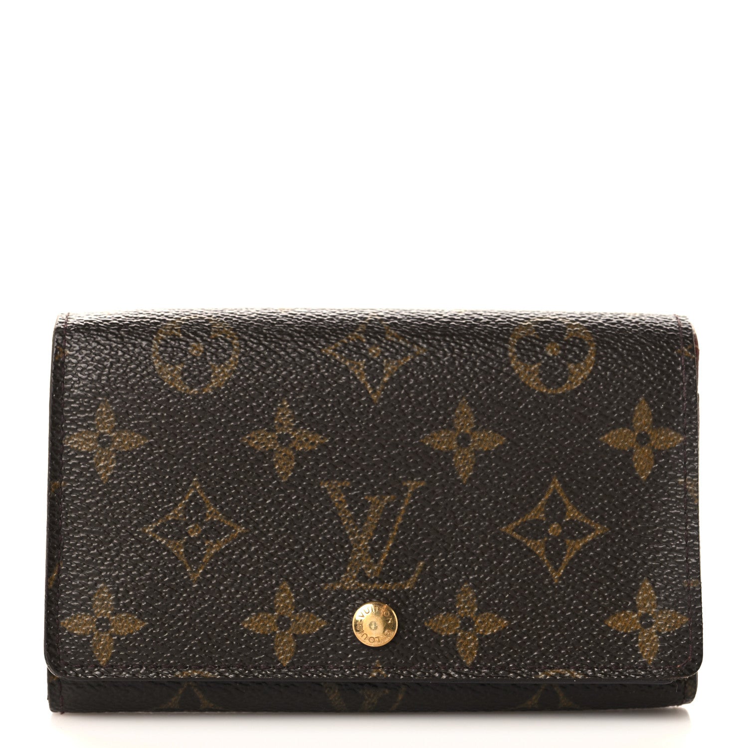 Louis Vuitton Monogram Porte-Monnaie Billets Tresor Wallet 1 of 7