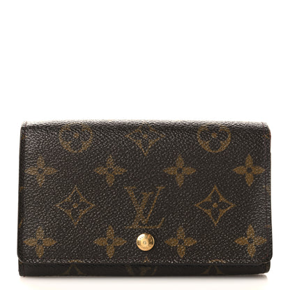 Louis Vuitton Monogram Porte-Monnaie Billets Tresor Wallet 1 of 7