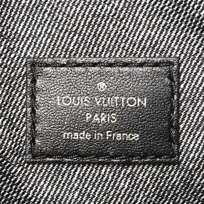 Louis Vuitton Lambskin Embossed Monogram Coussin MM Black Gray 6 of 8