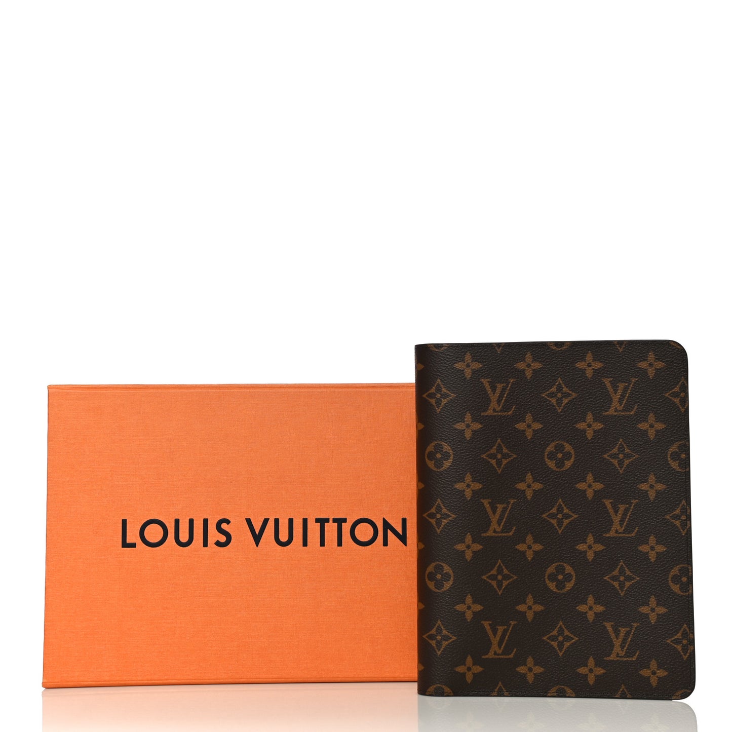 Monogram Desk Agenda Cover