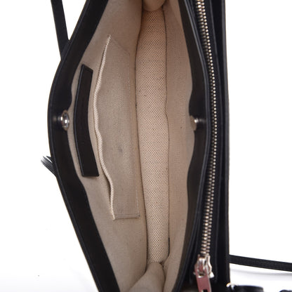 Balenciaga Cotton Canvas Pochette Crossbody Bag Black 5 of 9
