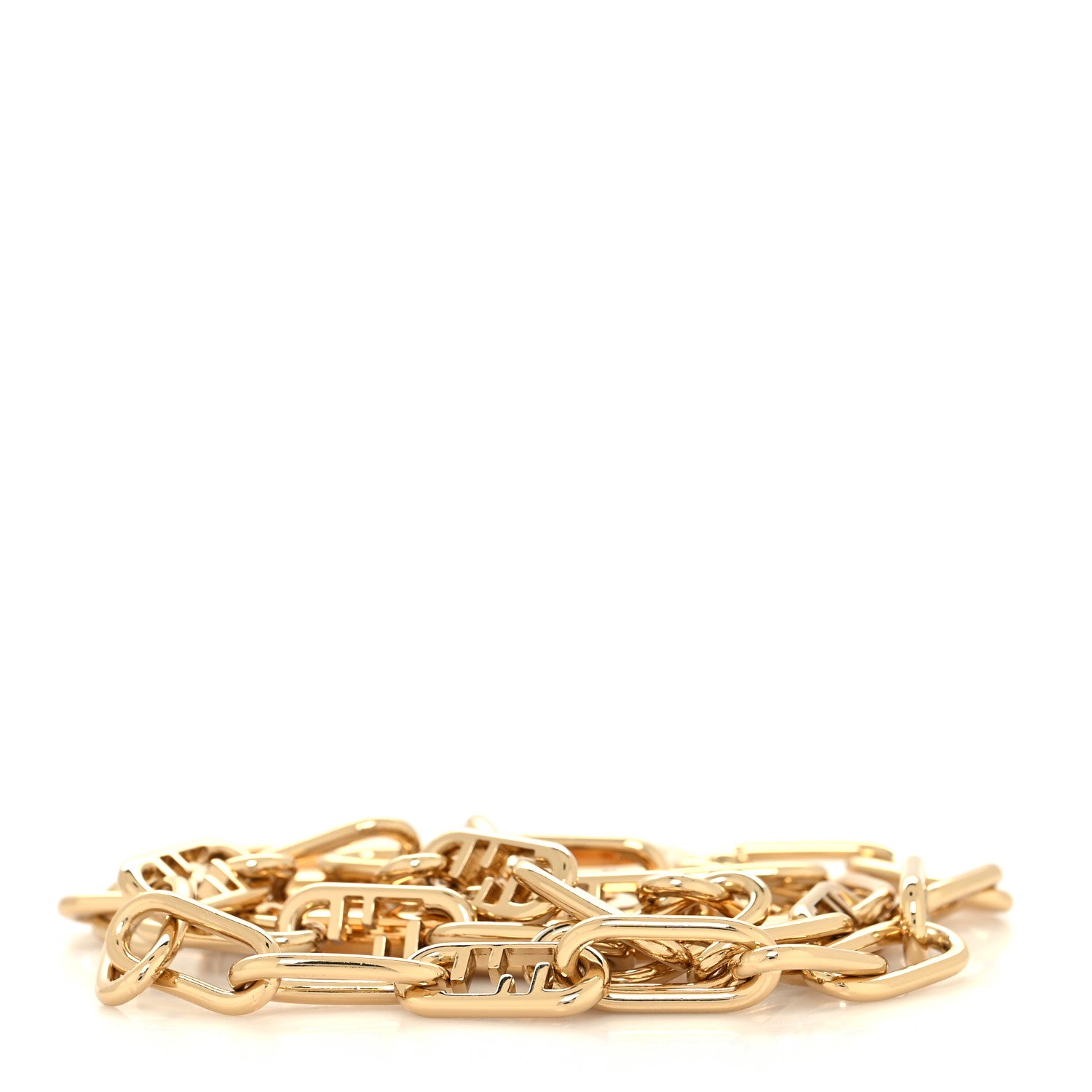 Fendi Metal O'Lock Strap You Gold 2 of 4