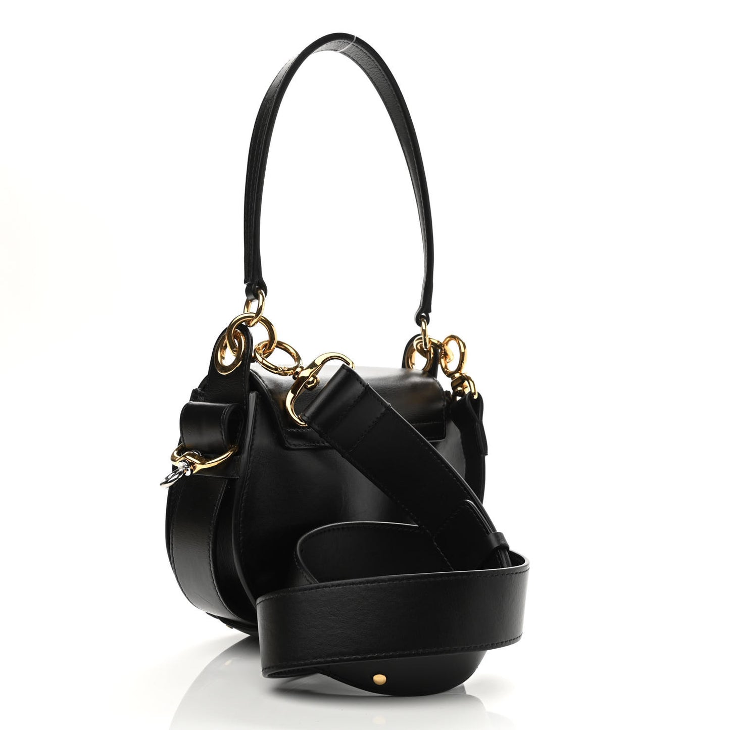 Calfskin Small Tess Bag Black