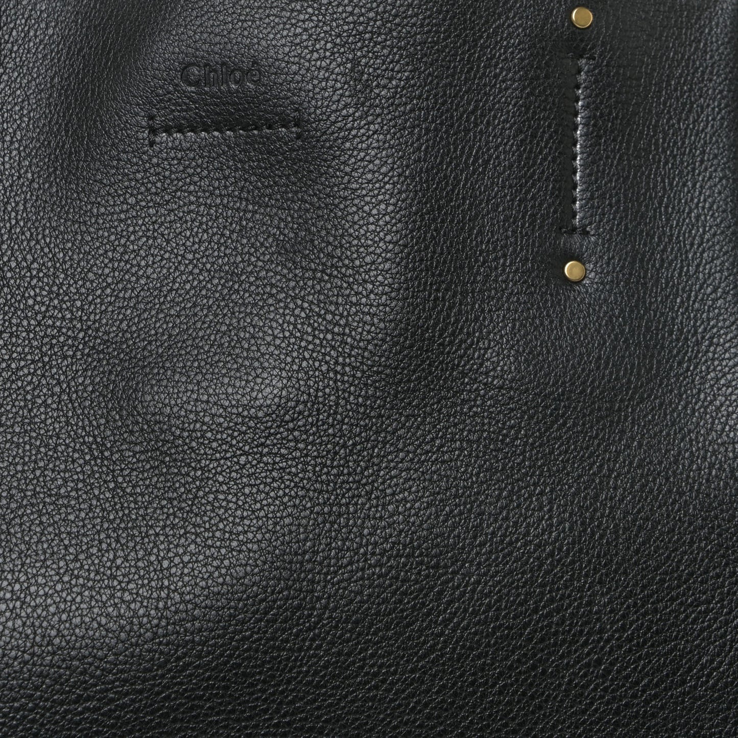Smooth Calfskin Medium Milo Shopping Tote Black