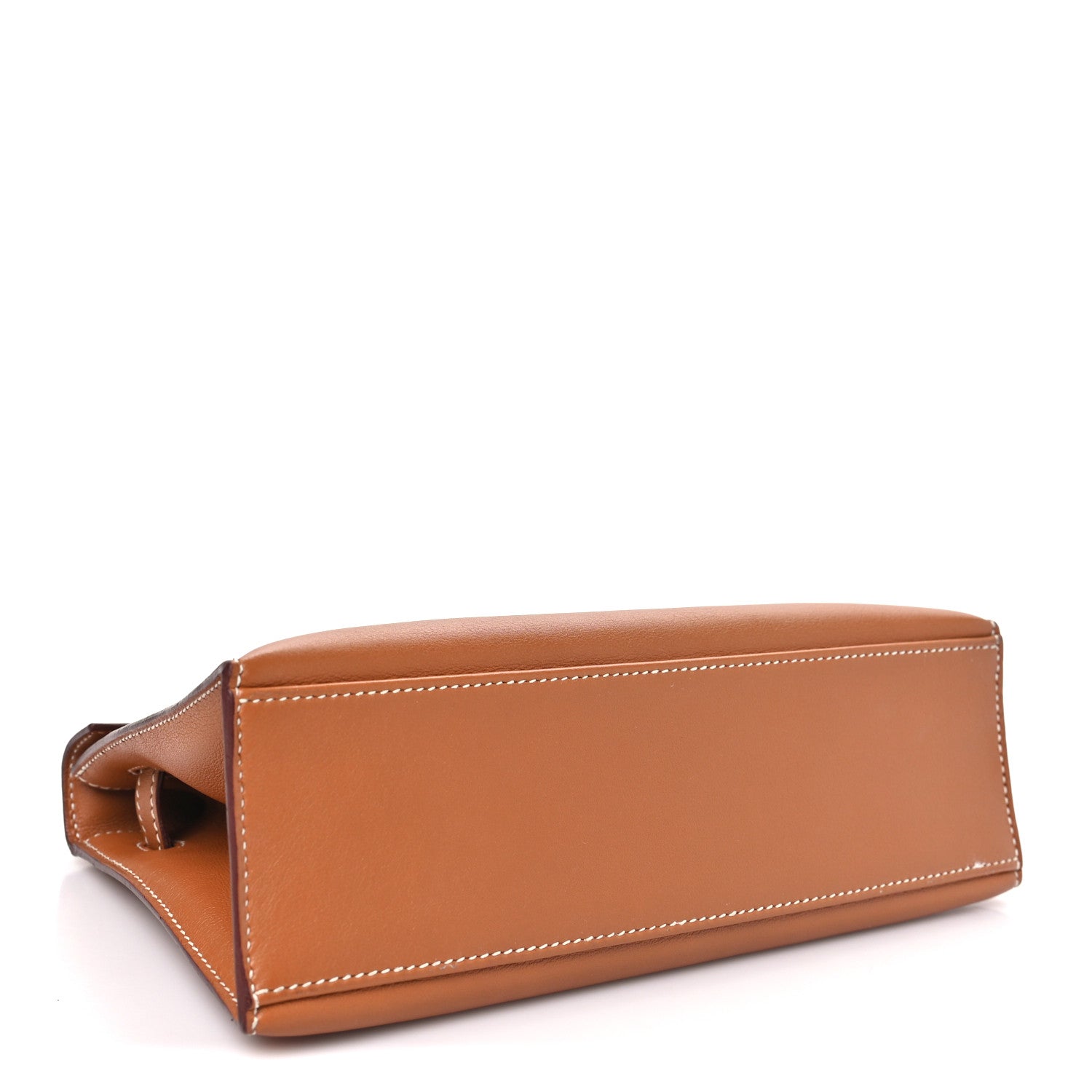 Hermes Swift Kelly Pochette Clutch Gold 4 of 10