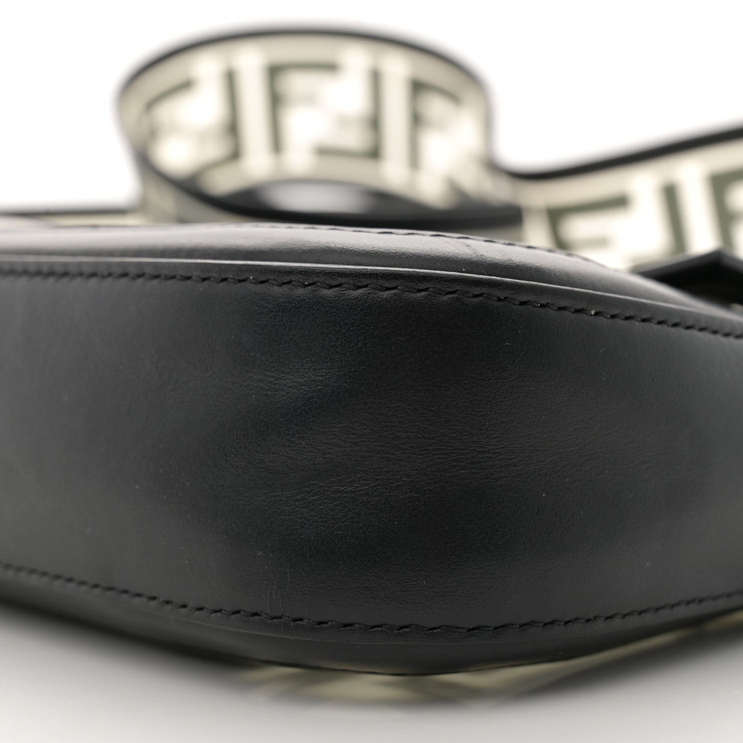 Fendi TPU FF Vitello Grace Baguette Black 9 of 9