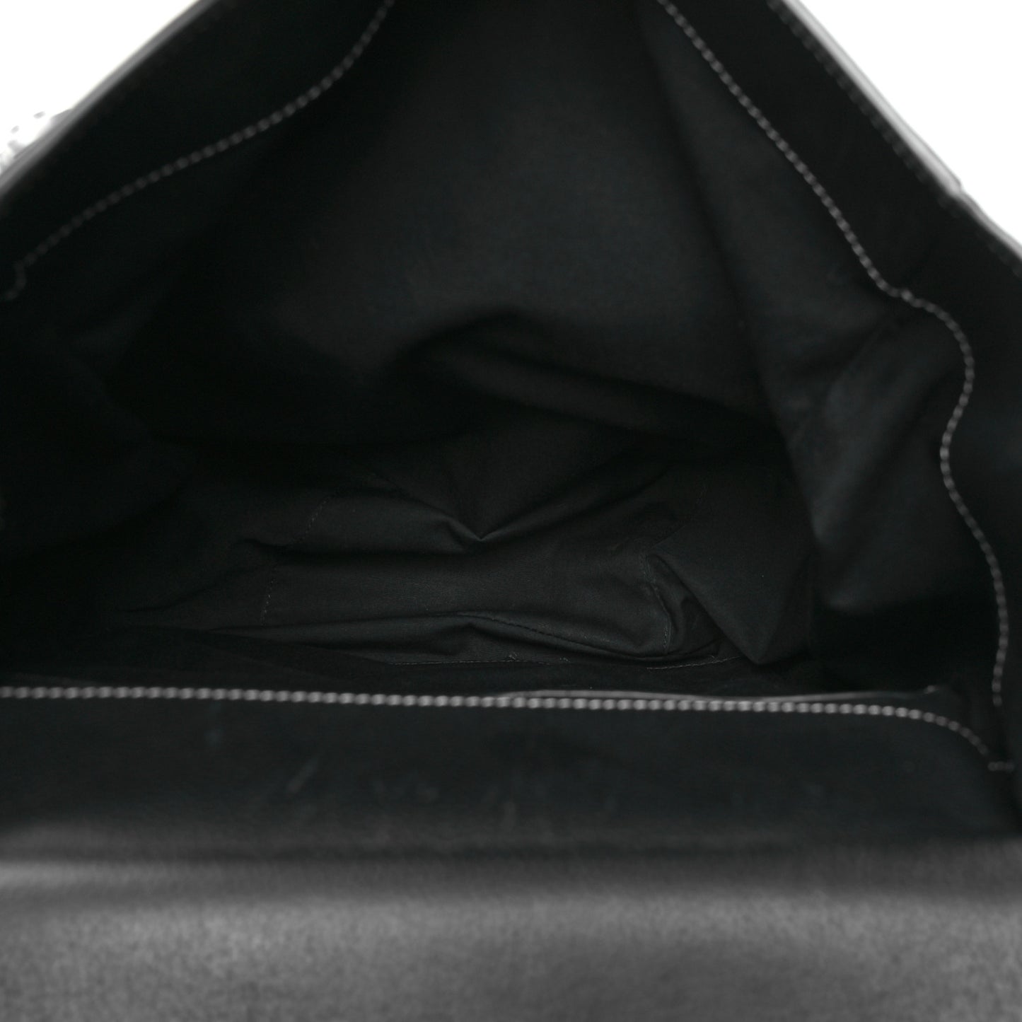 Grained Calfskin Maxi Gallop Backpack Black