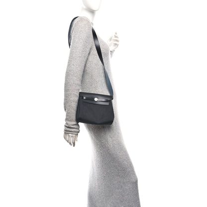 Hermes Military Toile Vache Hunter Herbag Zip Retourne 20 Black 2 of 11
