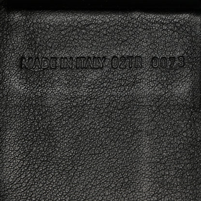 Christian Dior Suede Cannage 6 Key Holder Coin Wallet Black 10 of 11