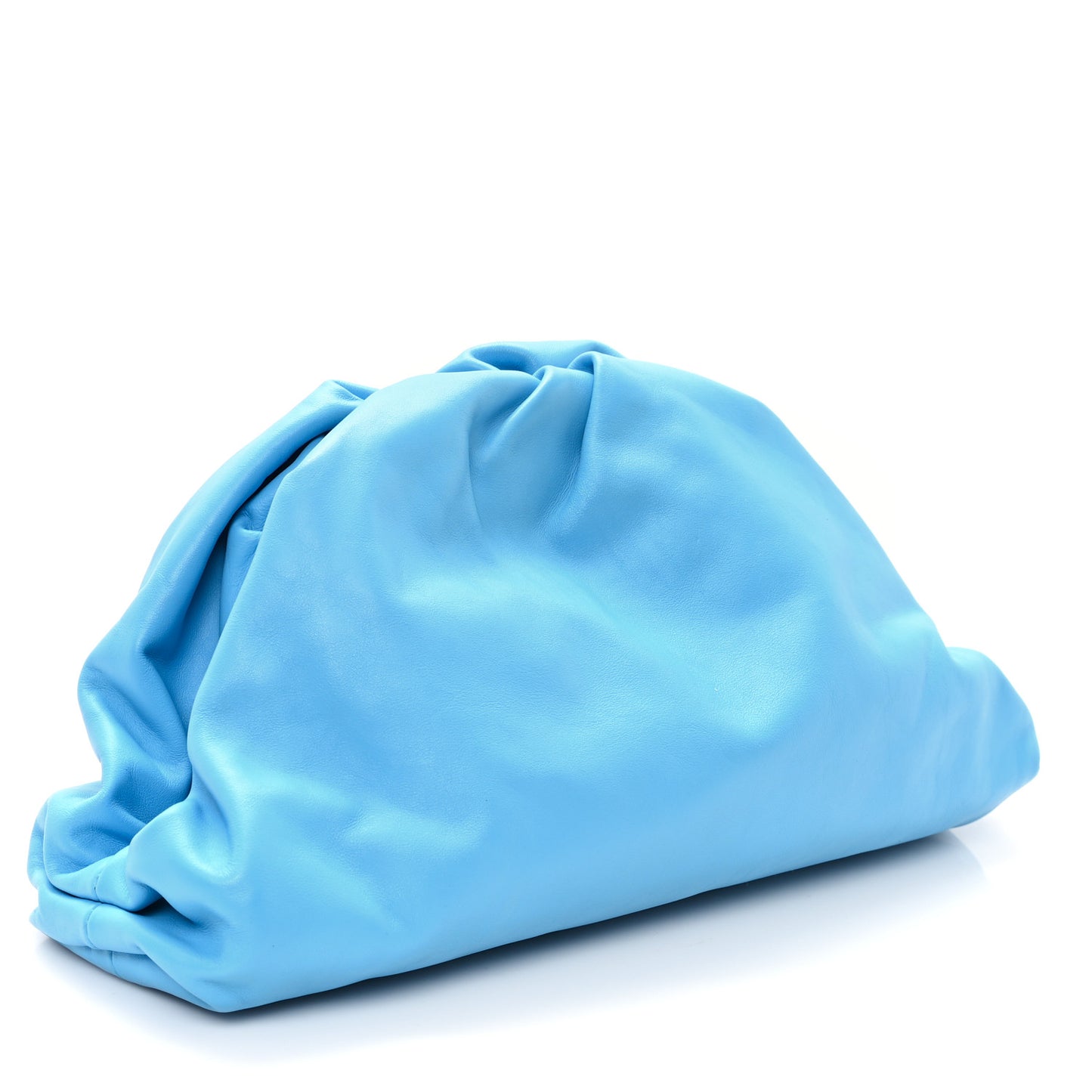 Smooth Butter Calf The Pouch Oversized Clutch Swimming Pool