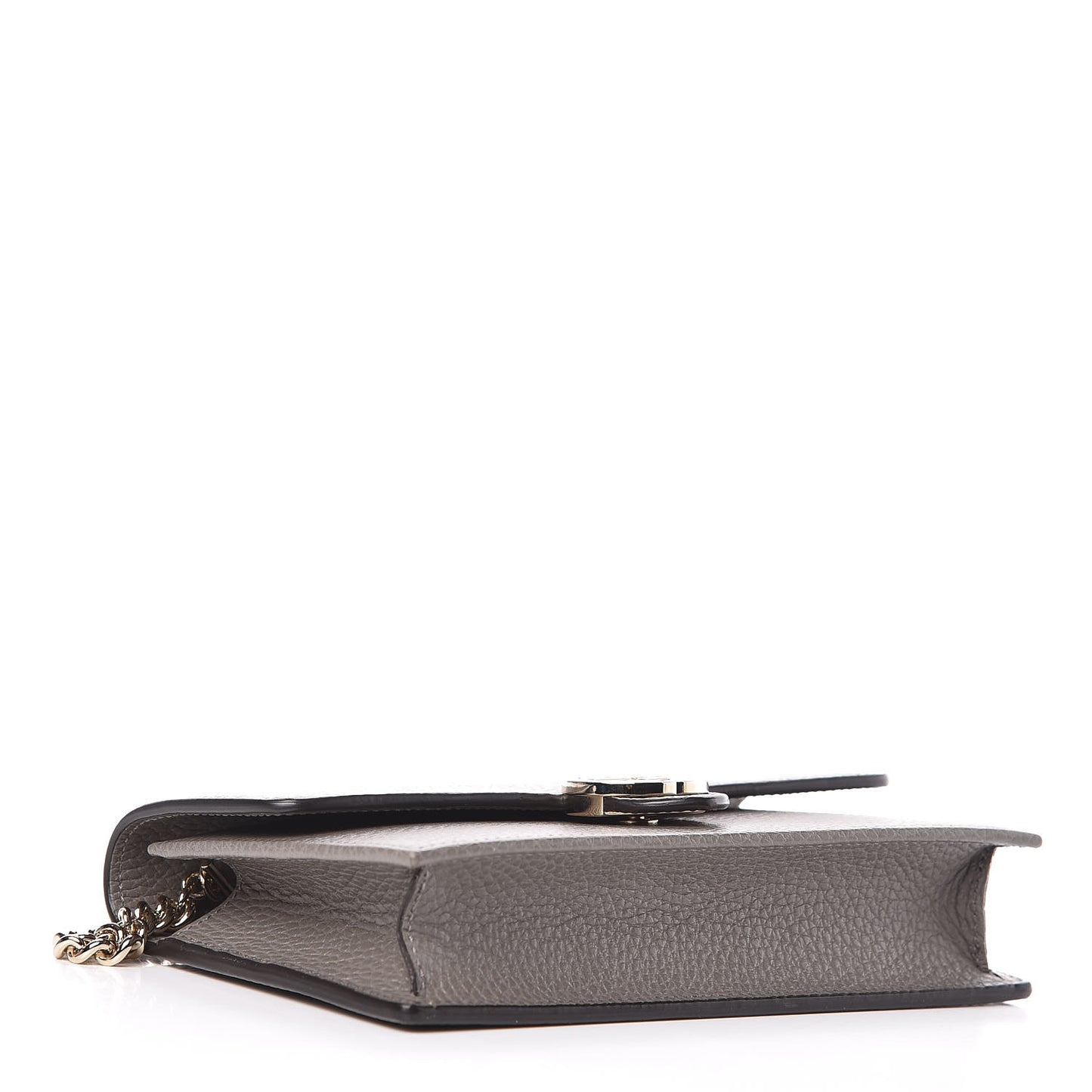 Dollar Calfskin Interlocking G Chain Wallet Loess