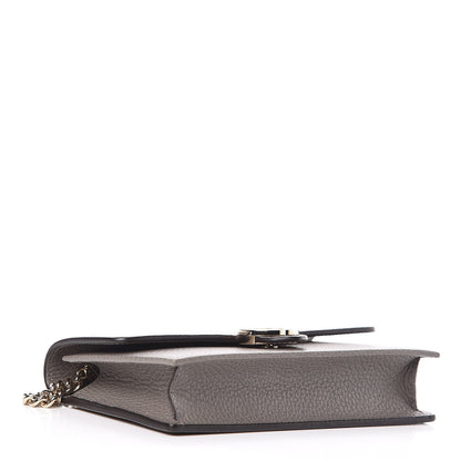 Gucci Dollar Calfskin Interlocking G Chain Wallet Loess 4 of 9