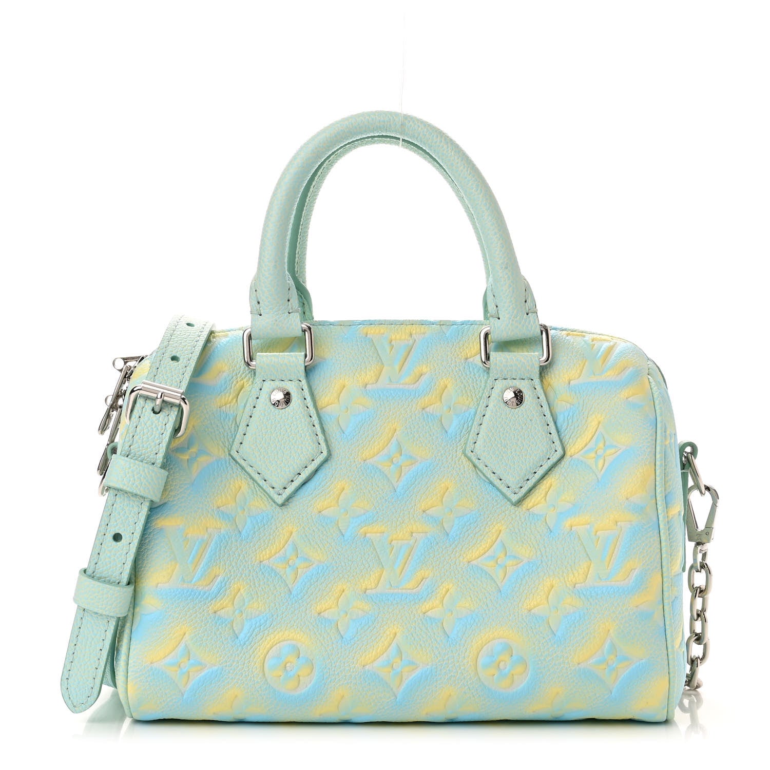 Louis Vuitton Empreinte Monogram Summer Stardust Speedy 20 Water Green 1 of 10