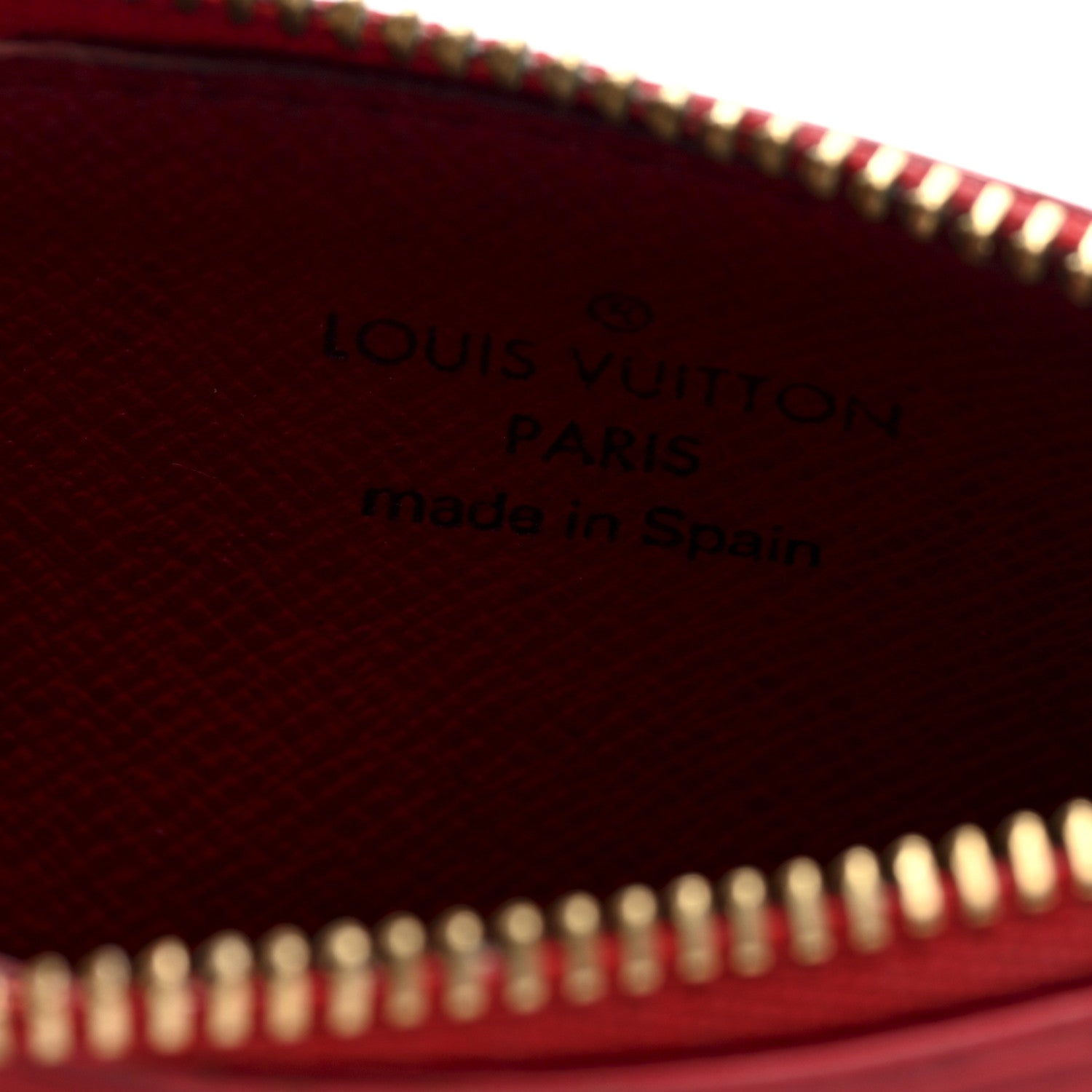 Louis Vuitton Epi Key Pouch Castillan Red 6 of 6