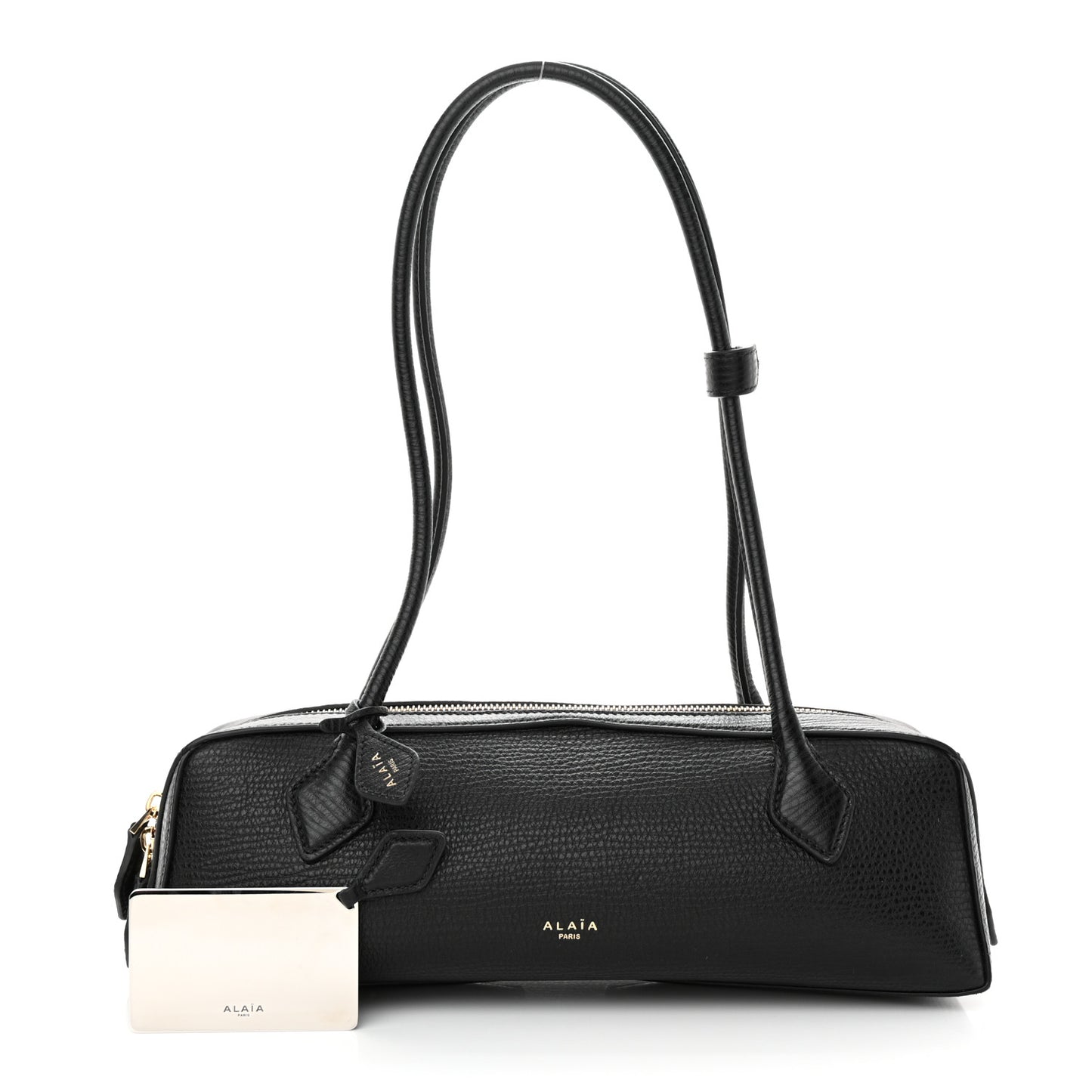 Goatskin Medium Le Teckel Bag Black