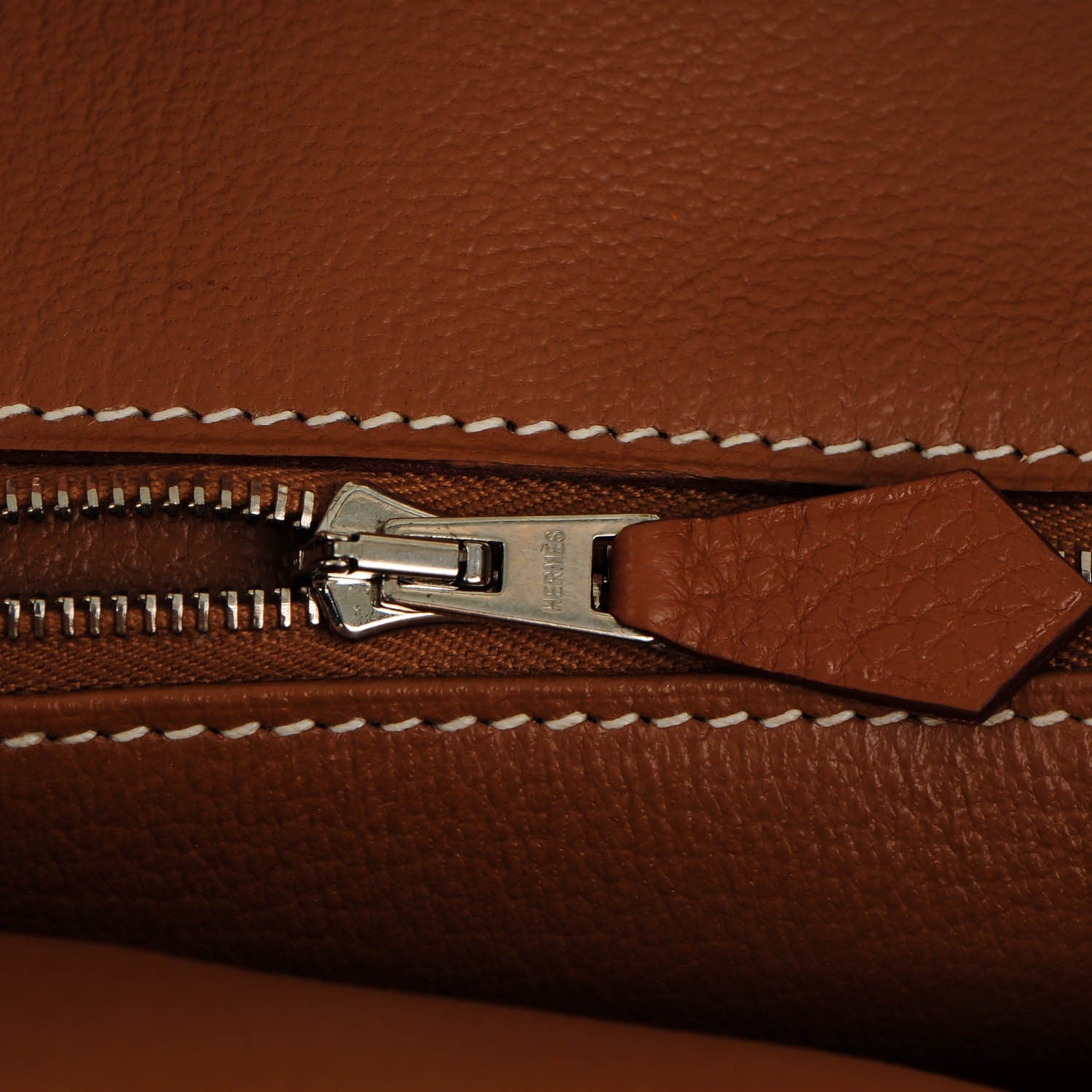 Hermes Taurillon Clemence JPG Shoulder Birkin II 42 Gold 18 of 26