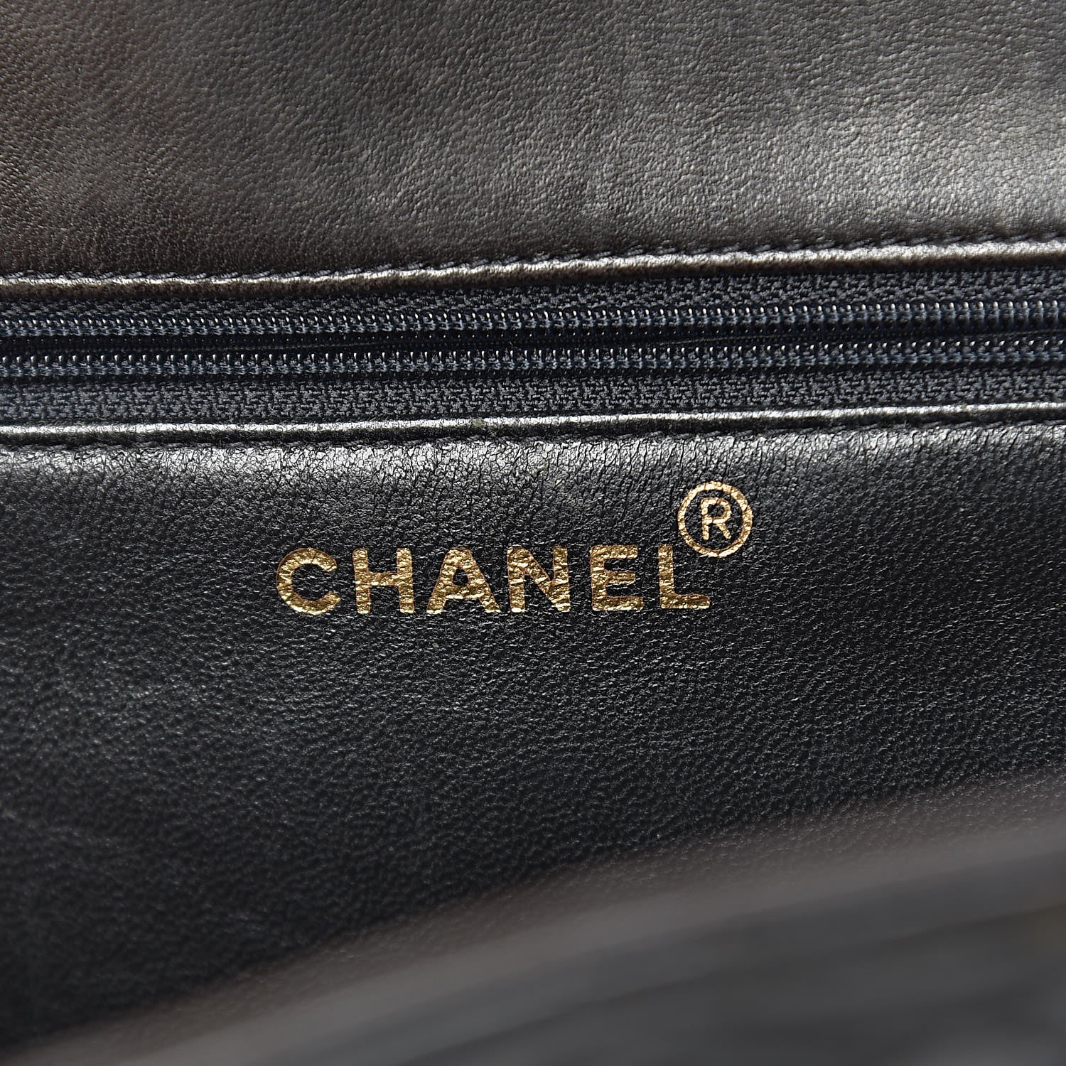 Chanel Patent Quilted Grand Shopping Tote GST Black 6 of 25