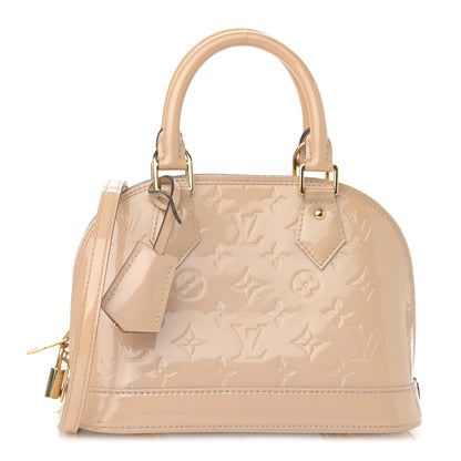 Louis Vuitton Vernis Alma BB Dune 1 of 17