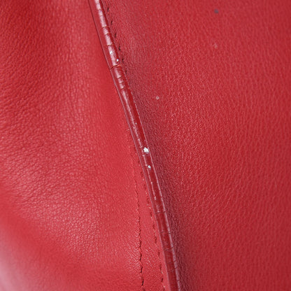 Saint Laurent Calfskin Small Classic Y Cabas Rouge Orient 20 of 20
