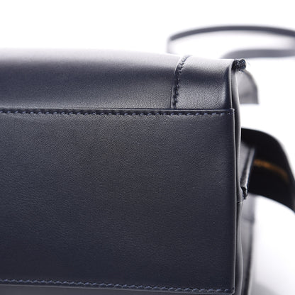 Saint Laurent Smooth Calfskin Small East Side Tote Midnight Blue 12 of 14