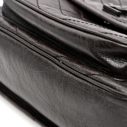 Saint Laurent Crinkled Calfskin Matelasse Monogram Medium Niki Chain Satchel Tulip 11 of 11