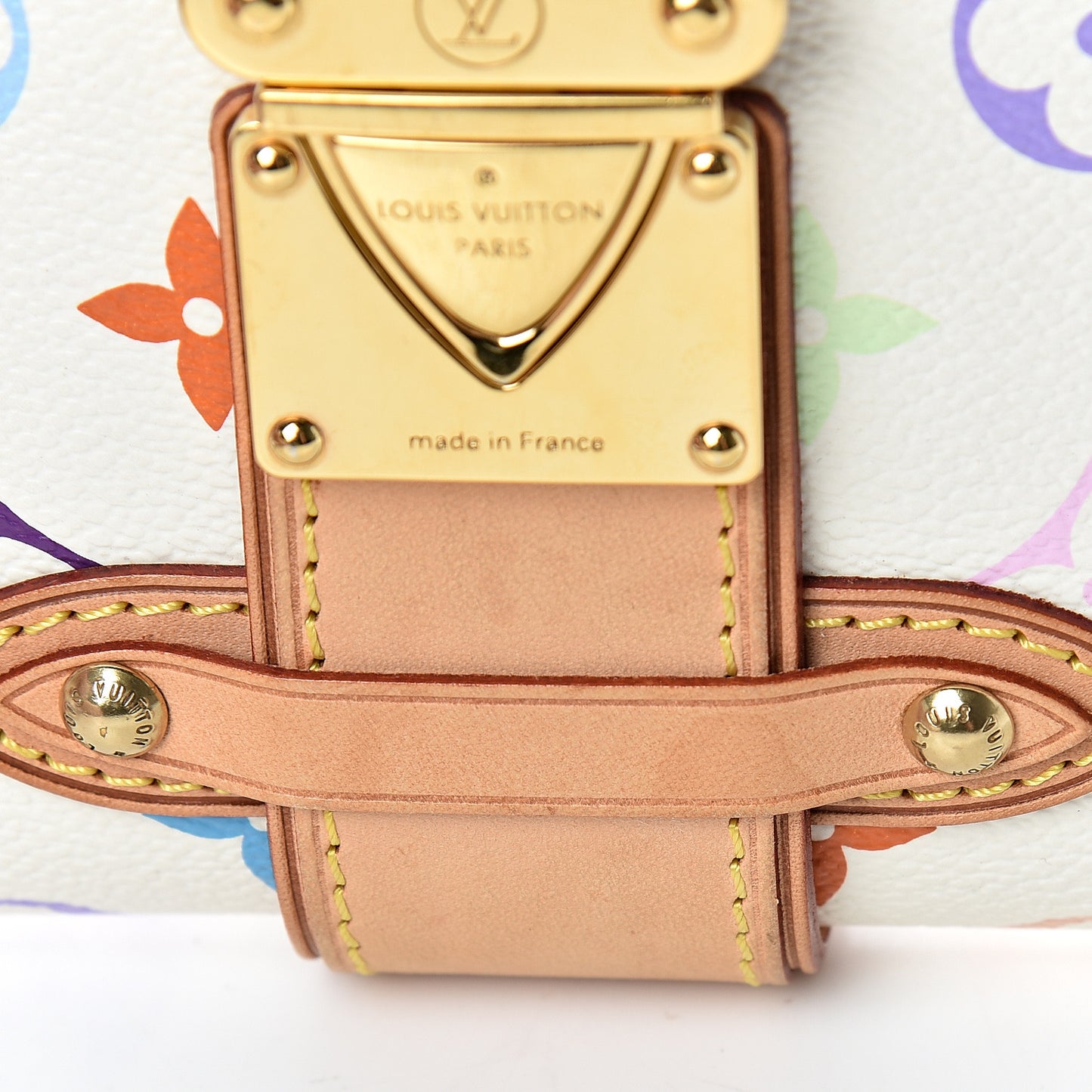 Monogram Multicolor Shirley White