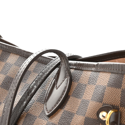 Louis Vuitton Damier Ebene Neo Neverfull MM Rose Ballerine 14 of 16